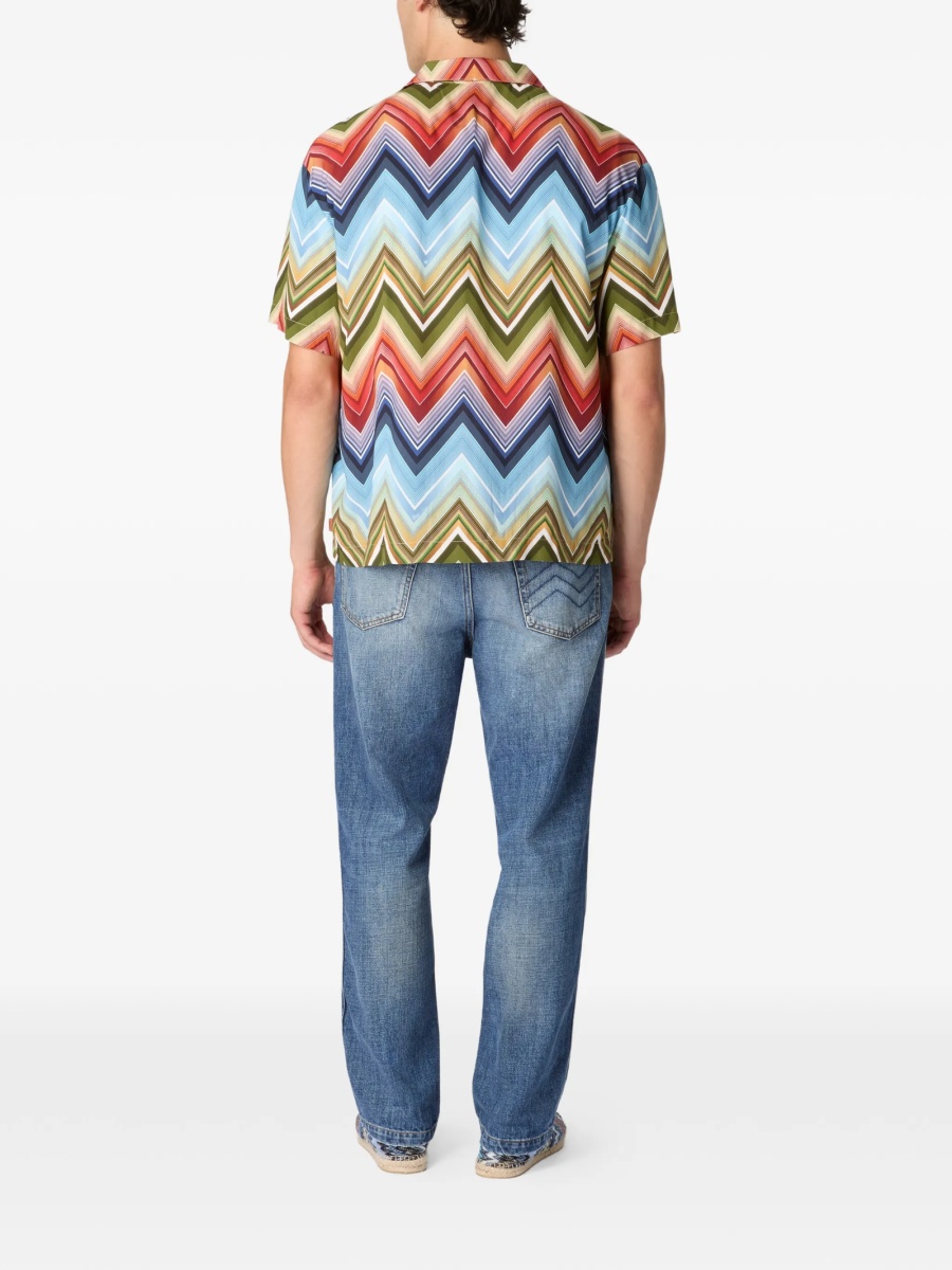 Camasa MISSONI BEACHWEAR albastra - Img 4