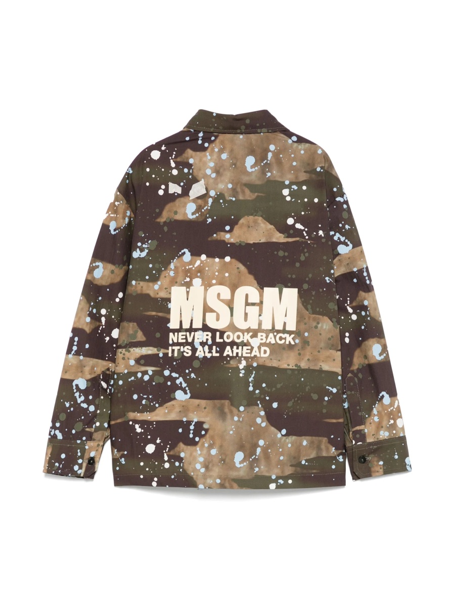 Camasa MSGM verde - Img 2