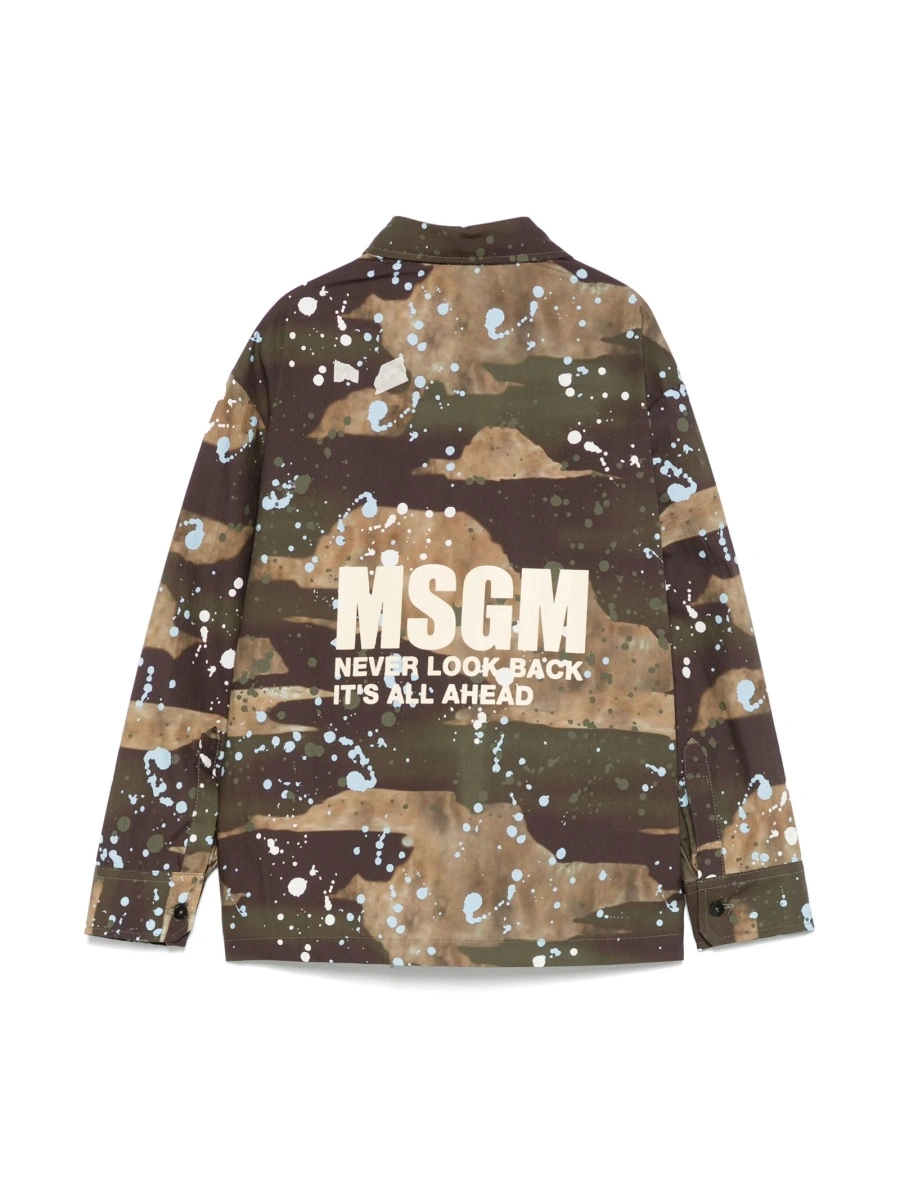 Camasa MSGM verde - Img 2