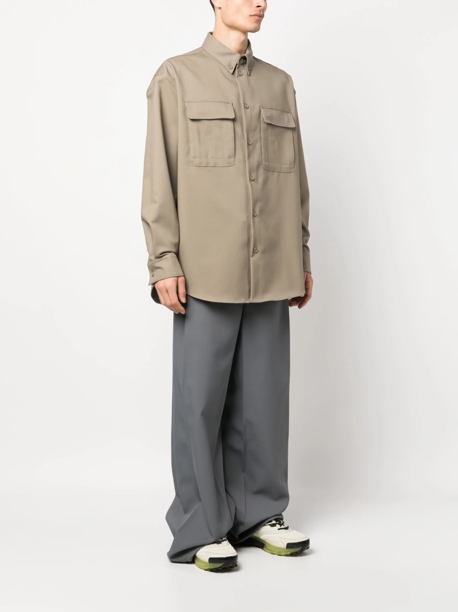 Camasa Off-White verde - Img 3