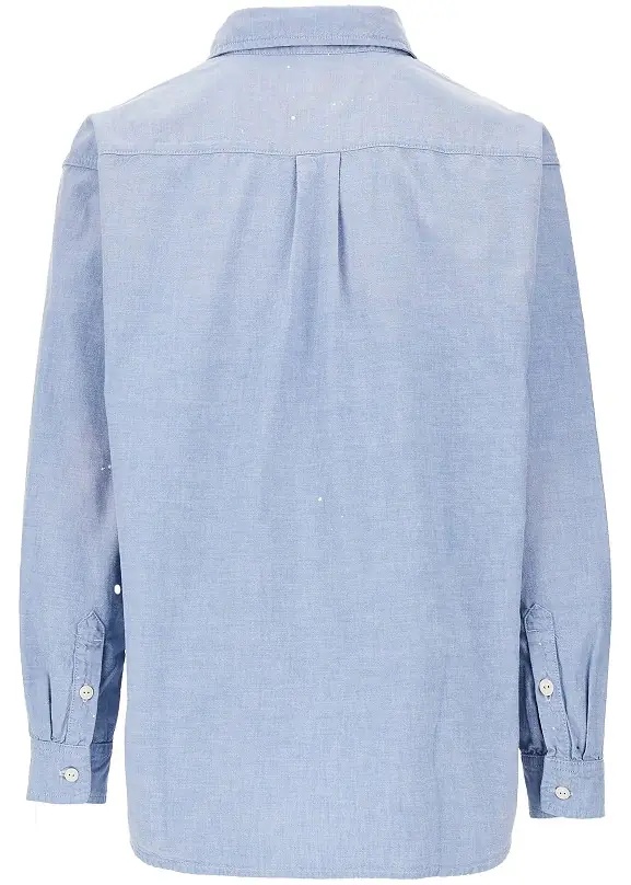 Camasa 'Painter' chambray cotton shirt - Img 3