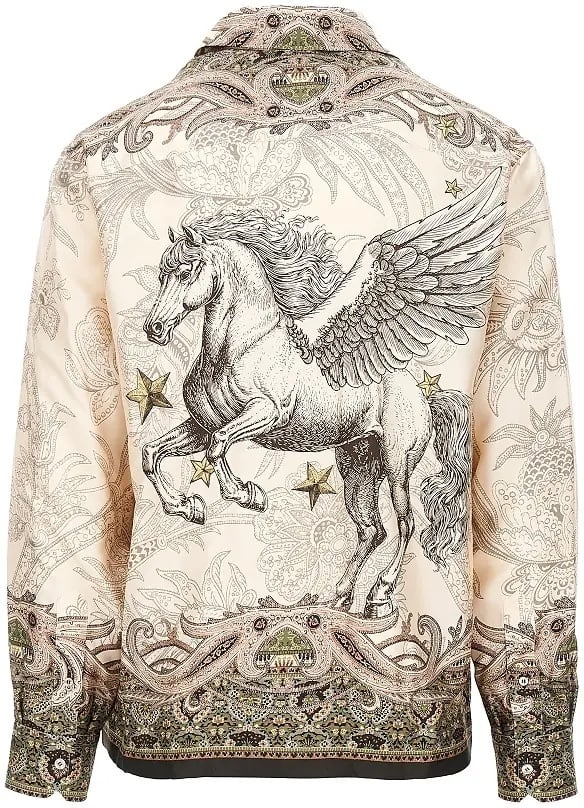 Camasa Printed silk shirt - Img 3