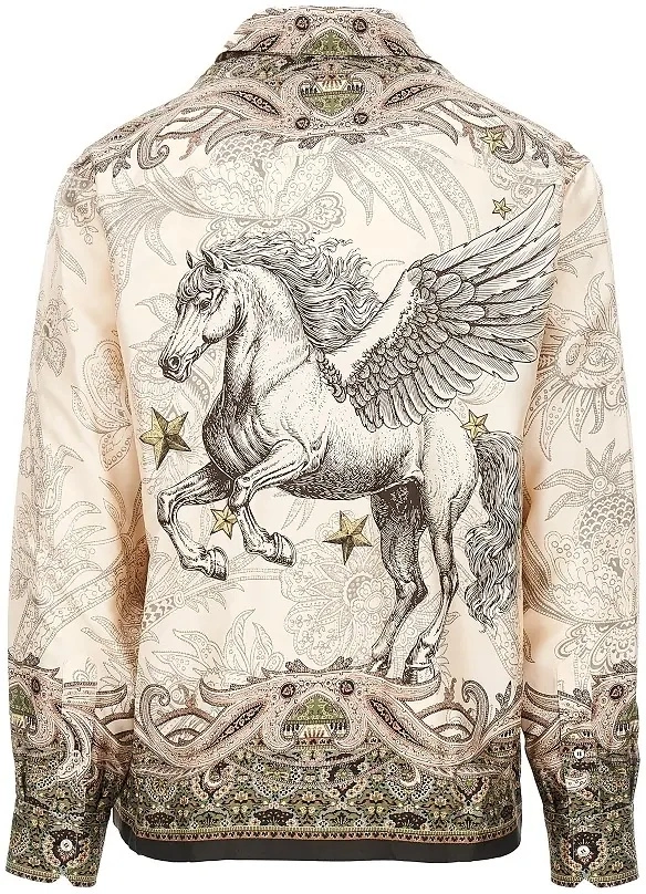 Camasa Printed silk shirt - Img 3