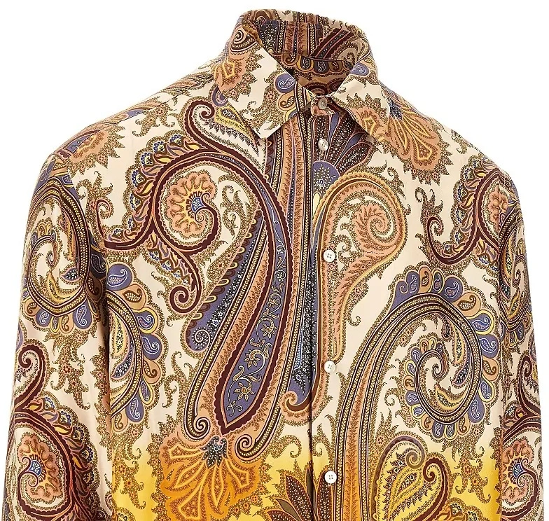 Camasa Printed silk shirt - Img 2