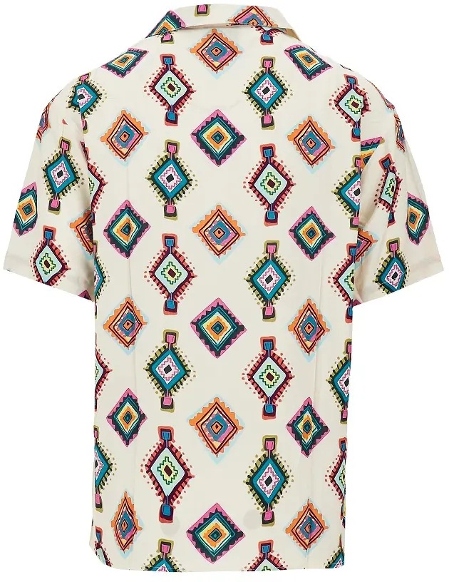 Camasa Printed viscose shirt - Img 3