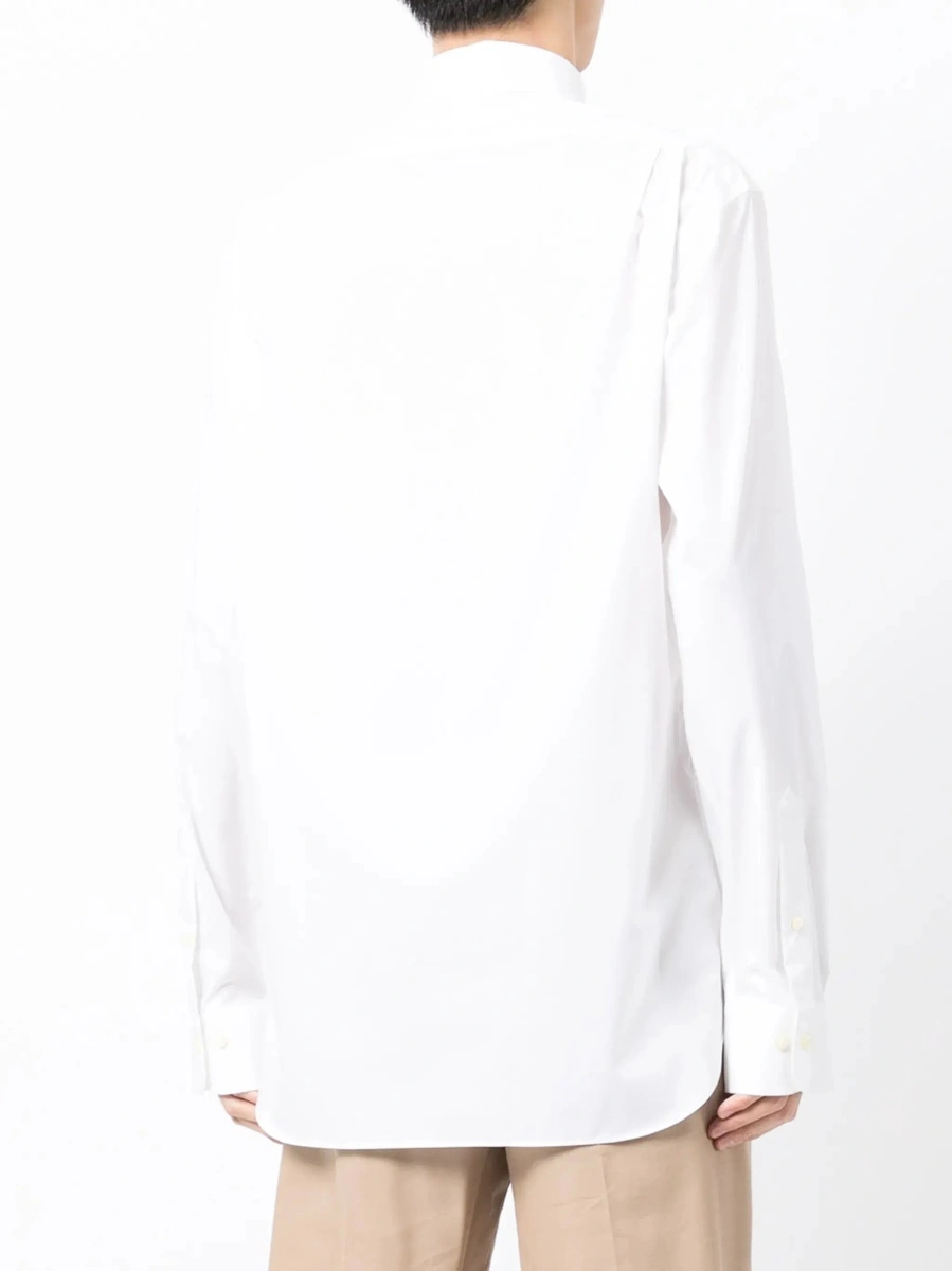 Camasa Ralph Lauren alba din bumbac 'Custom Fit' - Img 6