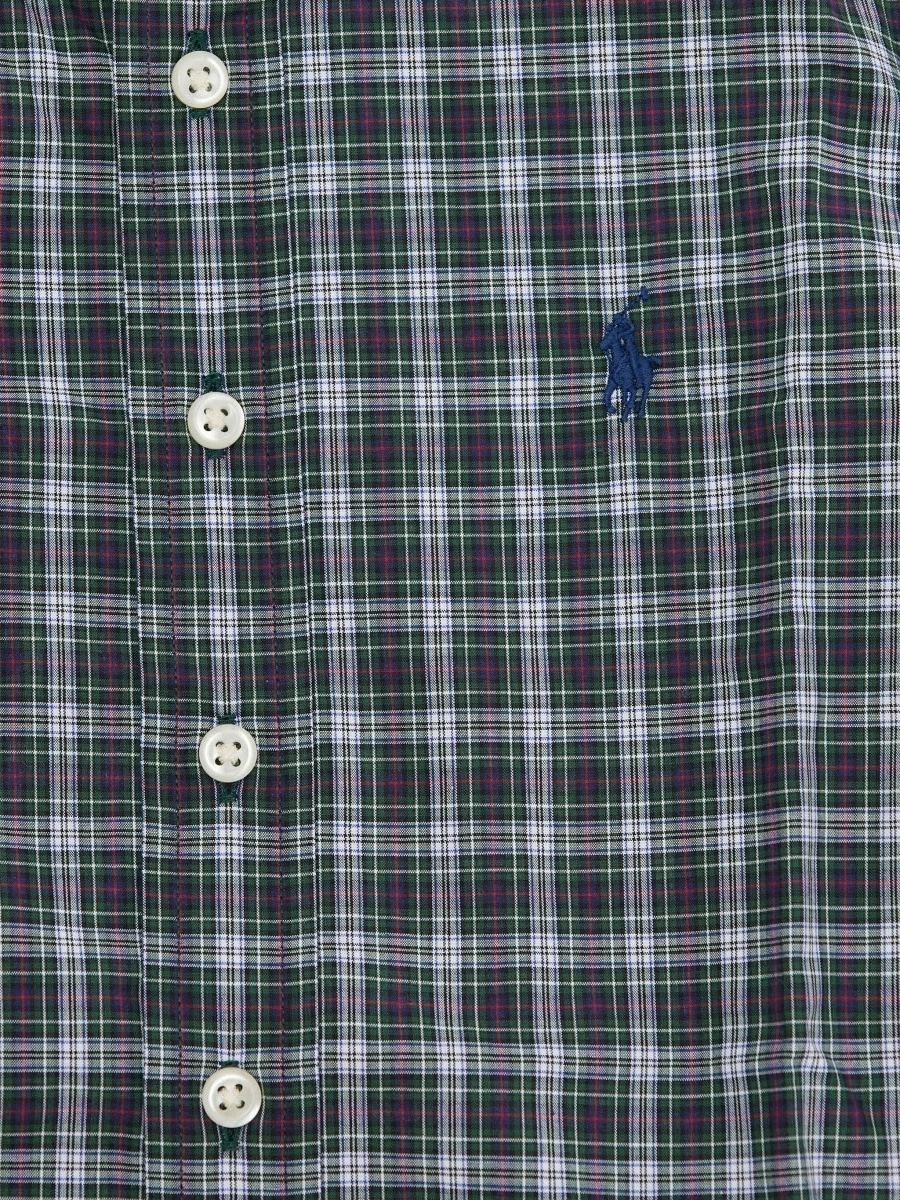 Camasa Ralph Lauren verde din bumbac - Img 5