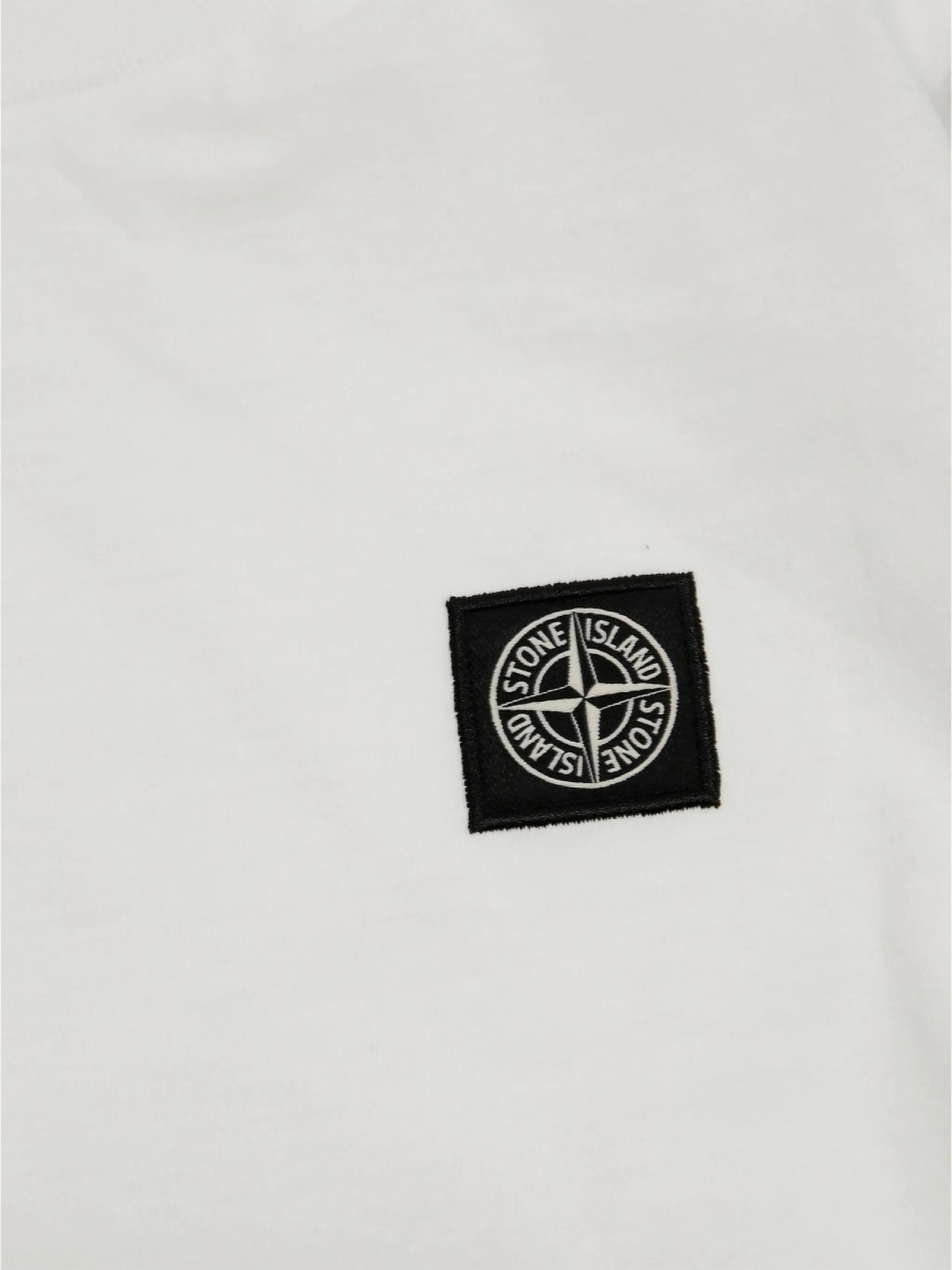 Camasa Stone Island alba - Img 3
