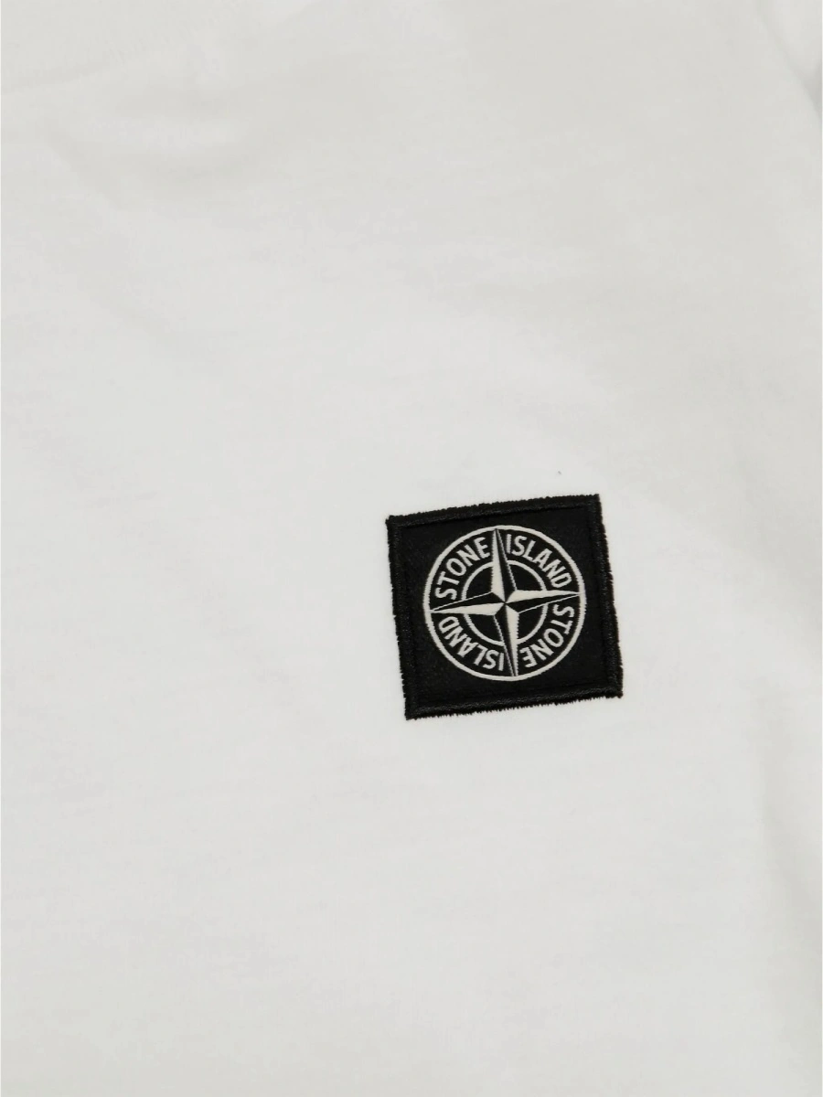 Camasa Stone Island alba - Img 3