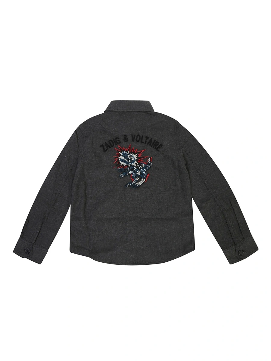 Camasa Zadig &amp; Voltaire gri - Img 2
