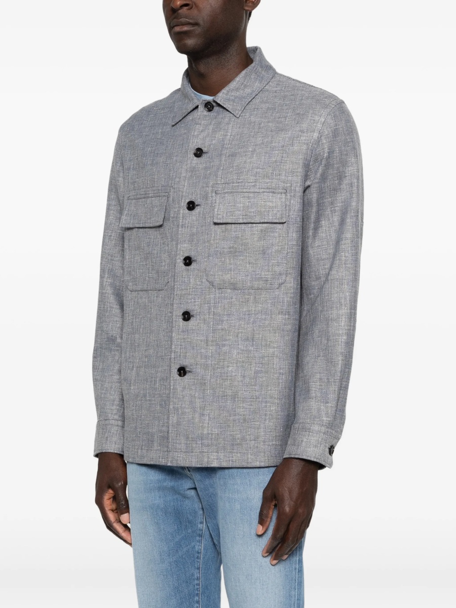 Camasa ZEGNA albastra - Img 3