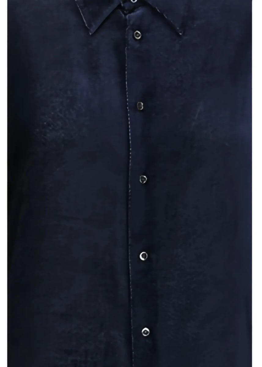 Camasi Silk blend devoré velvet twill Shirt - Img 7