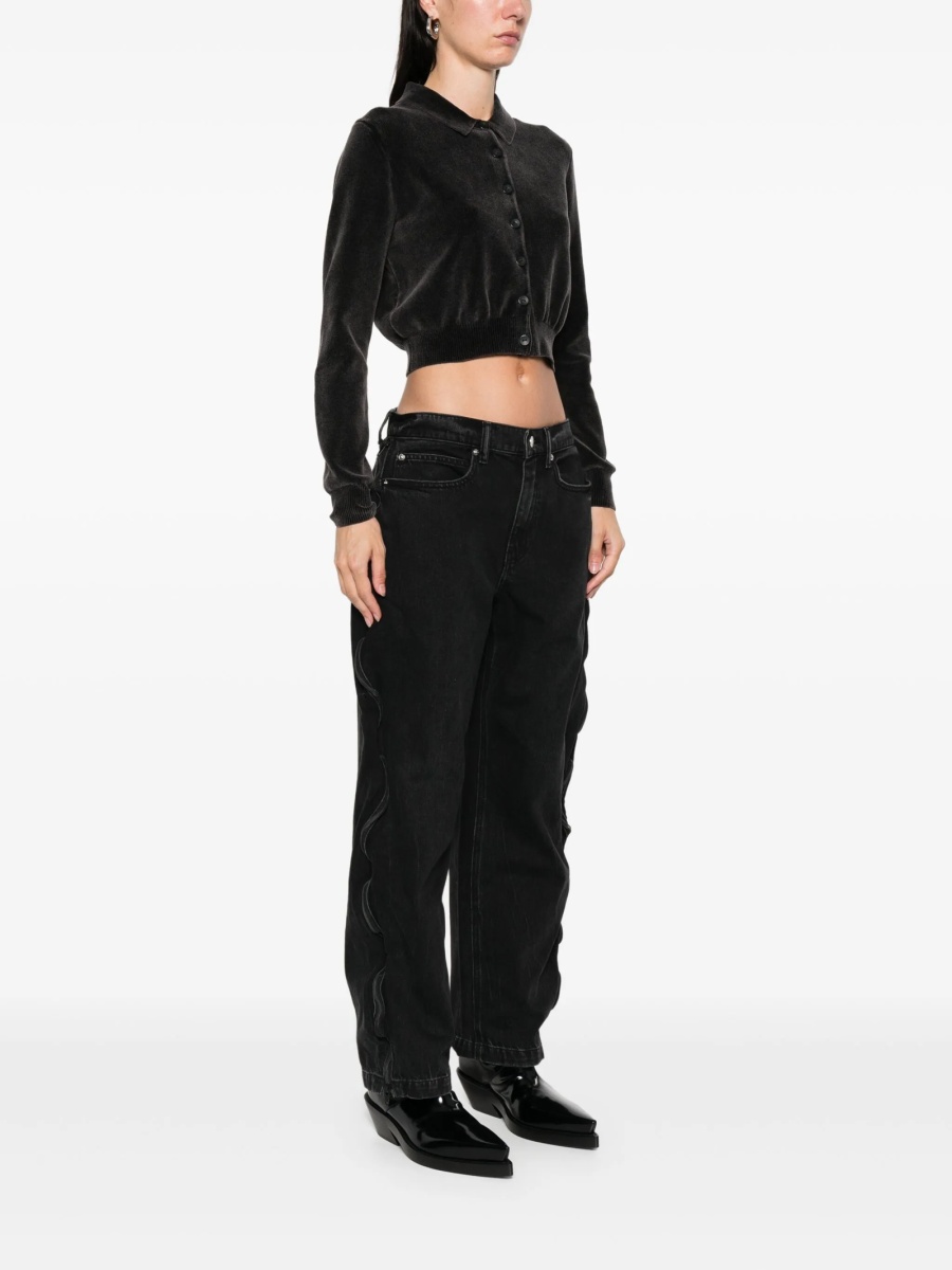 Cardigan Alexander Wang negru - Img 3