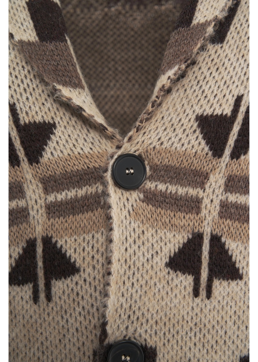 Cardigan Cardigan with norwegian pattern - Img 4