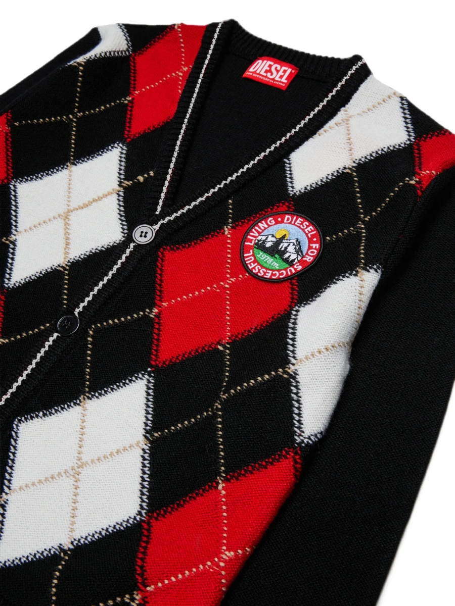 Cardigan Diesel negru - Img 3
