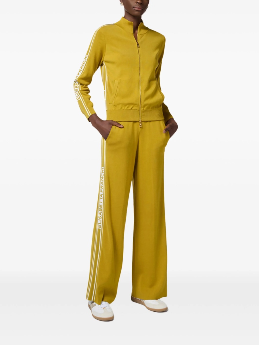 Cardigan Elisabetta Franchi galben - Img 2