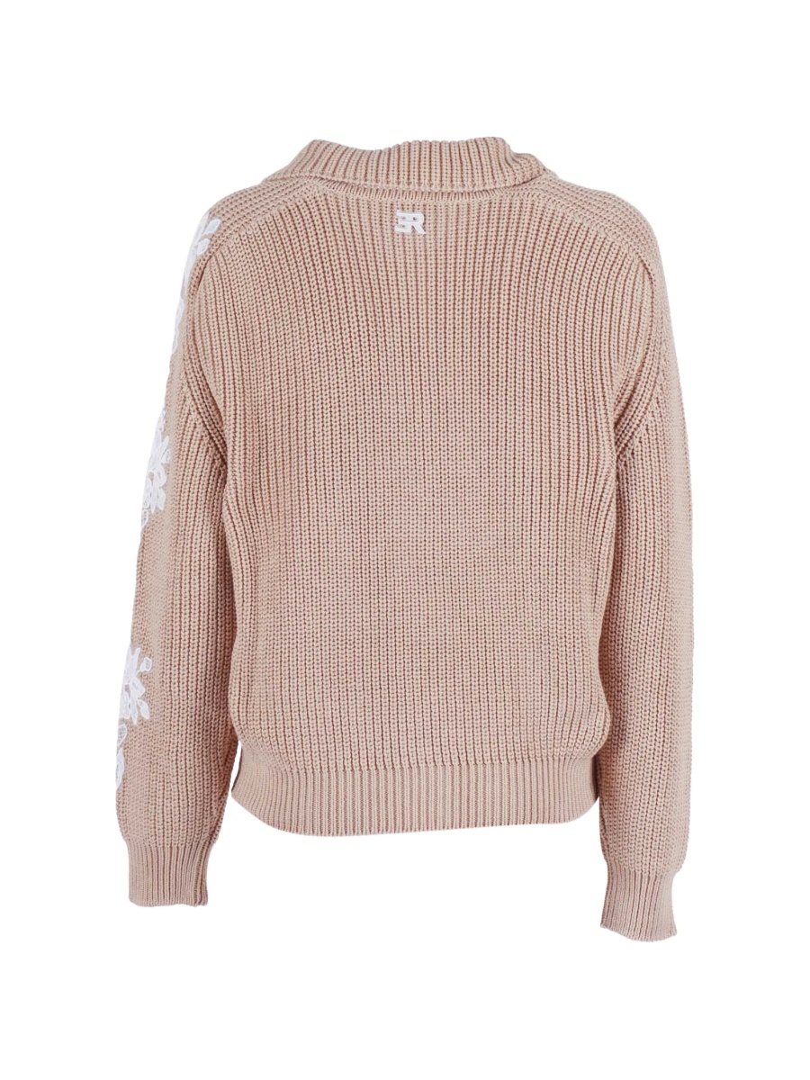 Cardigan Ermanno Scervino neutru - Img 2