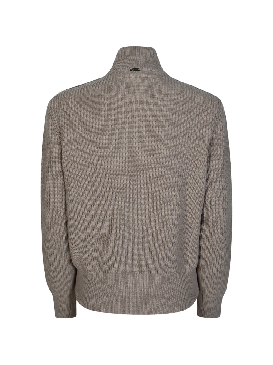 Cardigan Herno maro din lana - Img 2