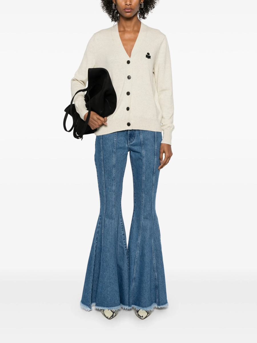 Cardigan ISABEL MARANT ETOILE neutru - Img 2