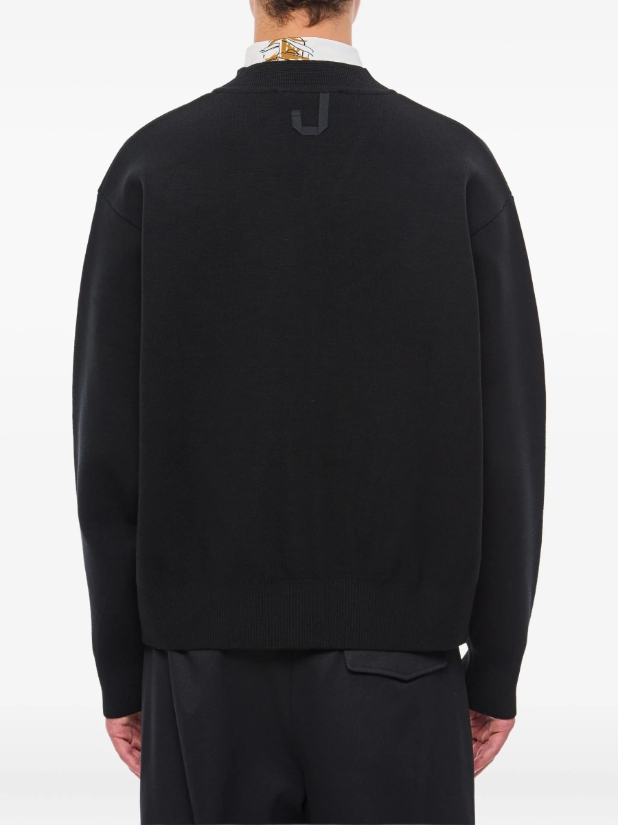 Cardigan JACQUEMUS negru - Img 3