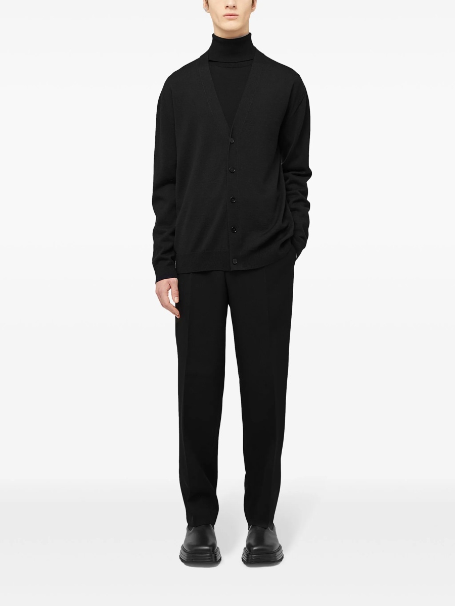 Cardigan Jil Sander negru - Img 2