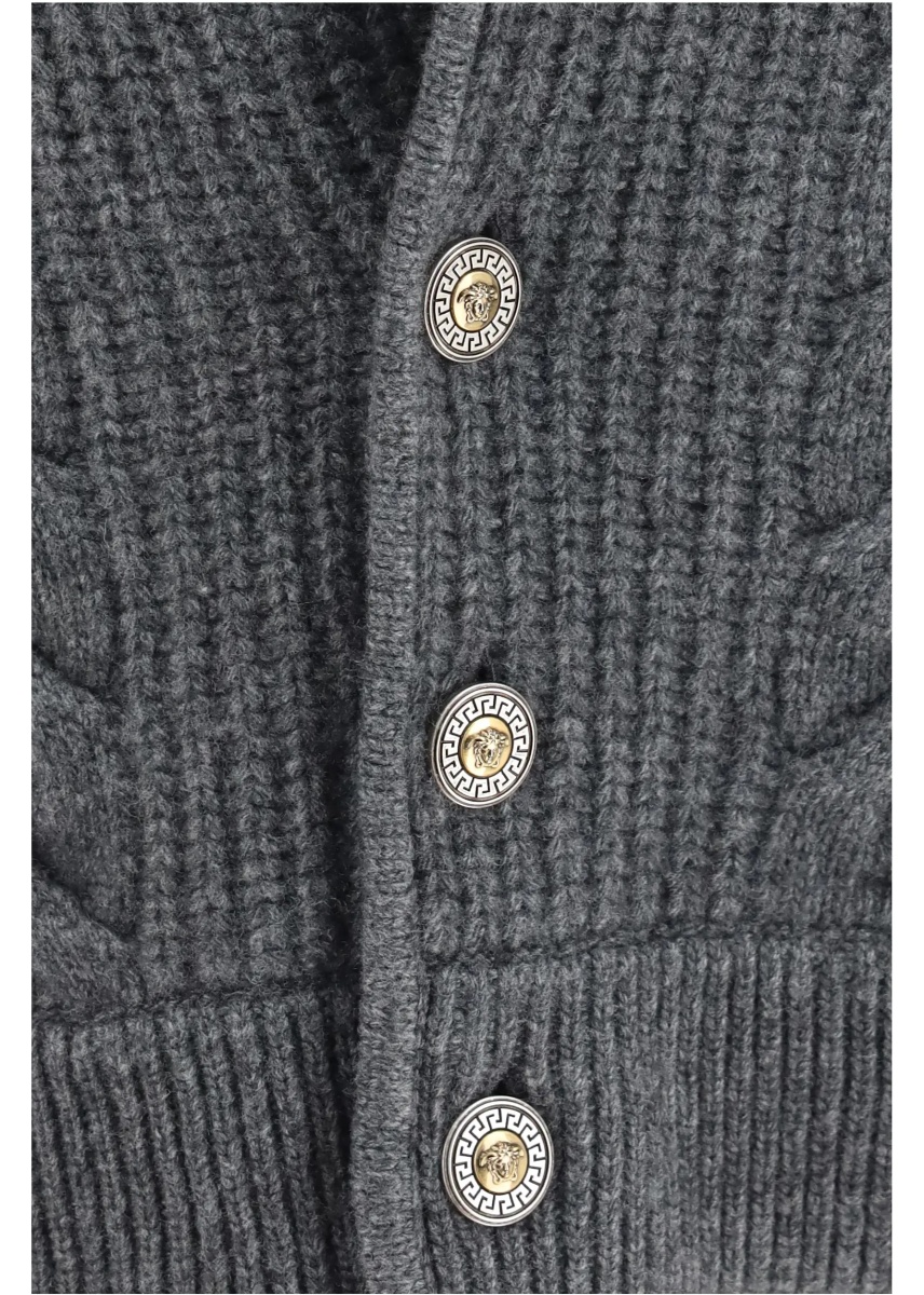 Cardigan Knitted button Cardigan - Img 3