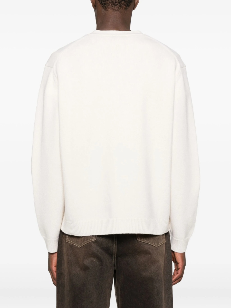 Cardigan MAISON KITSUNÉ neutru - Img 4