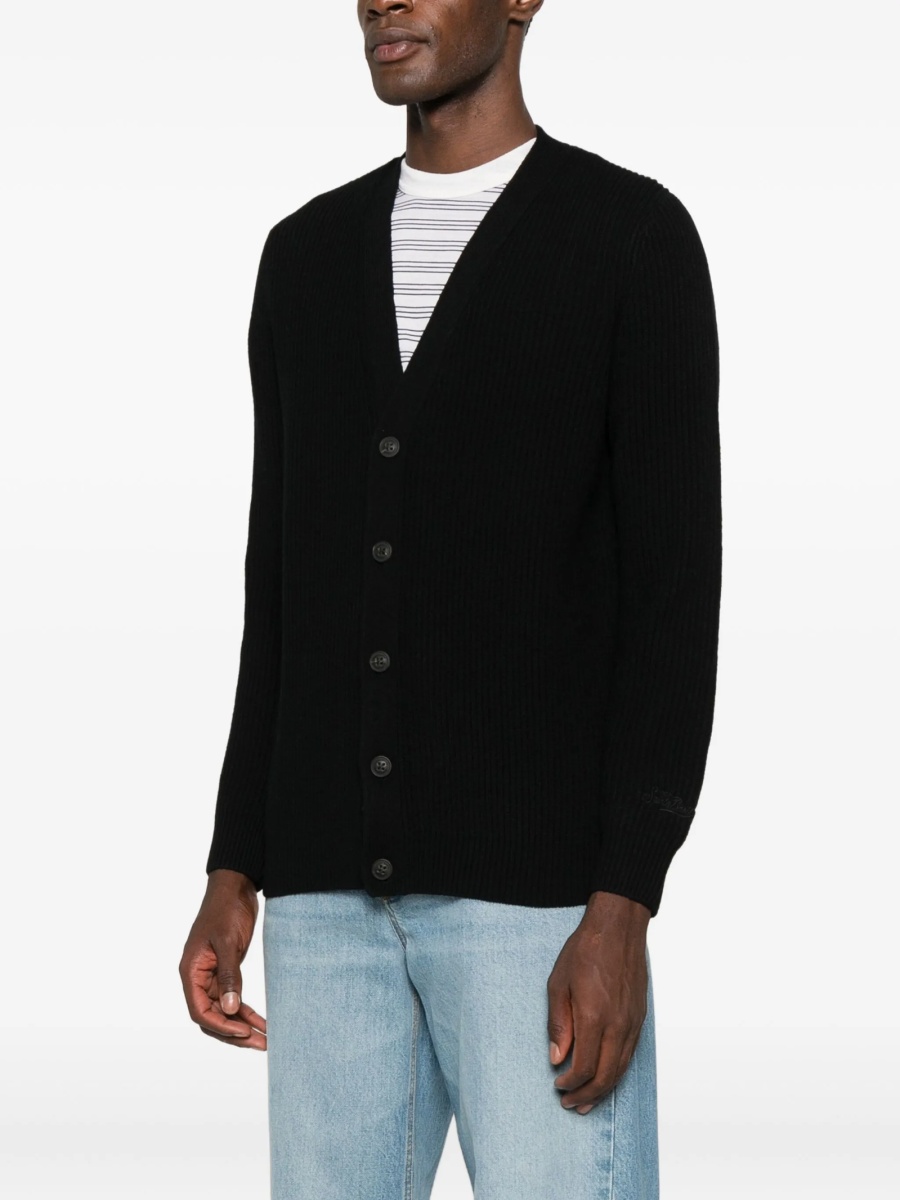 Cardigan Mc2 Saint Barth negru - Img 3