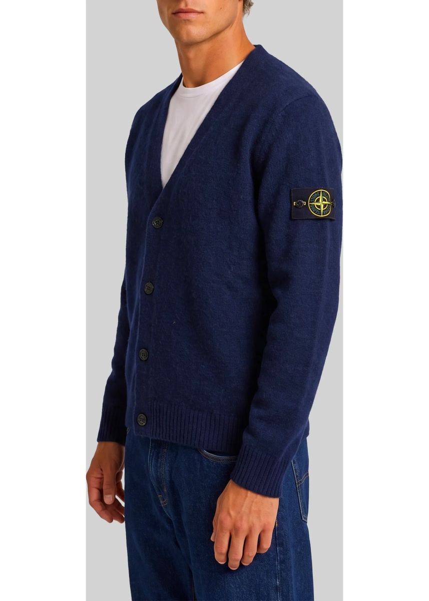Cardigan Navy Alpaca Cardigan - Img 2