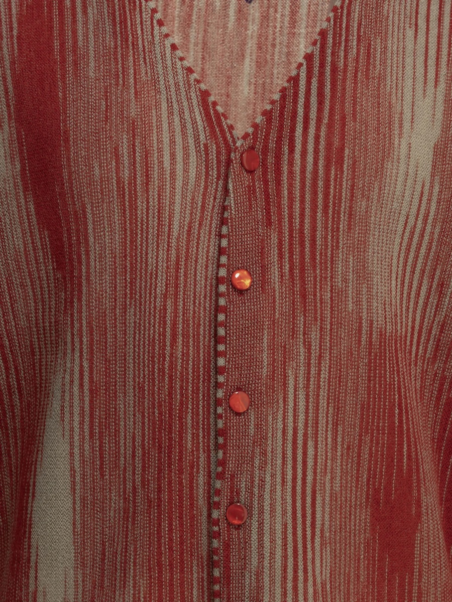 Cardigan NEEDLES rosu - Img 4