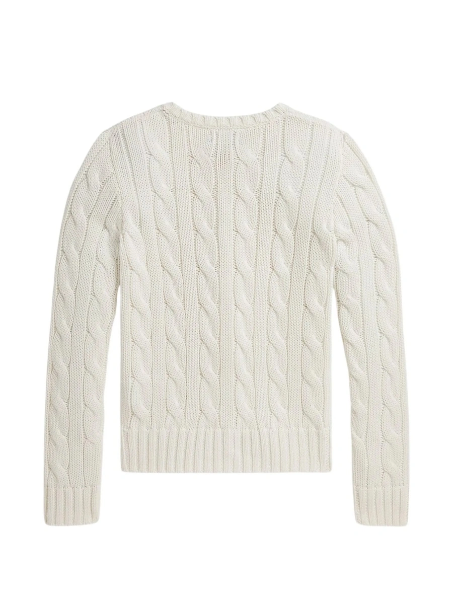 Cardigan Ralph Lauren neutru - Img 2