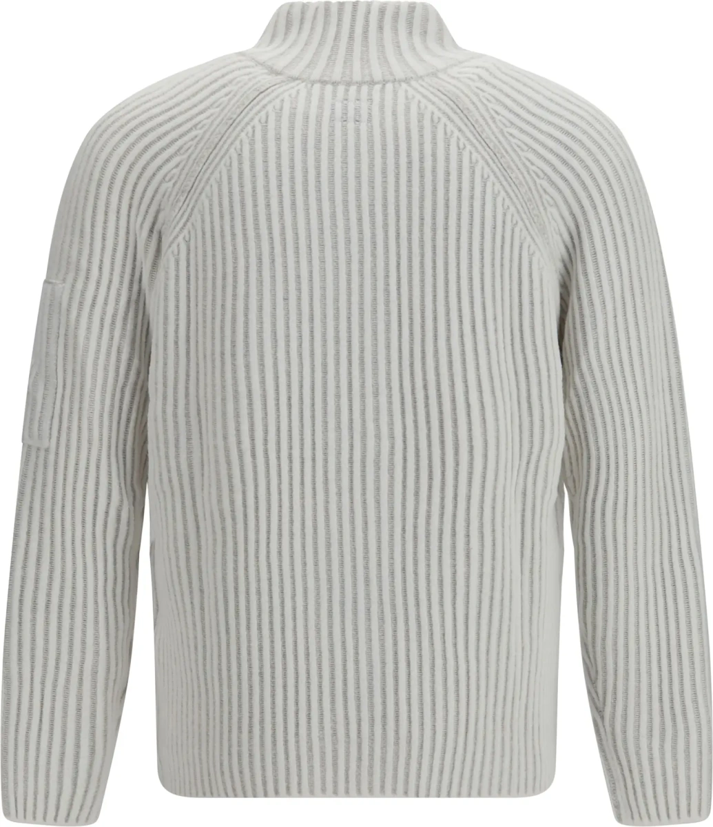 Cardigan Ribbed wool-blend Cardigan - Img 2