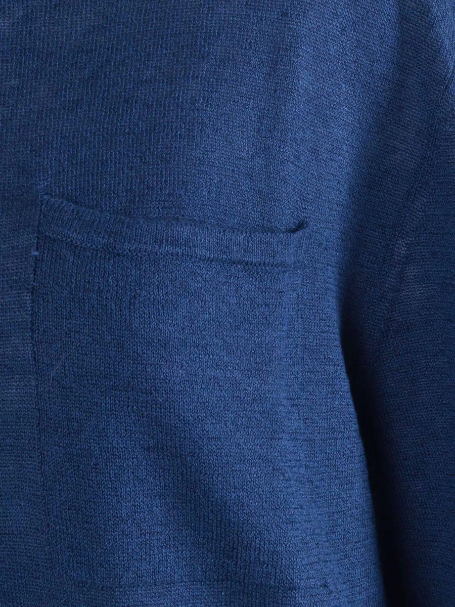 Cardigan SETTE FILI CASHMERE albastru - Img 3