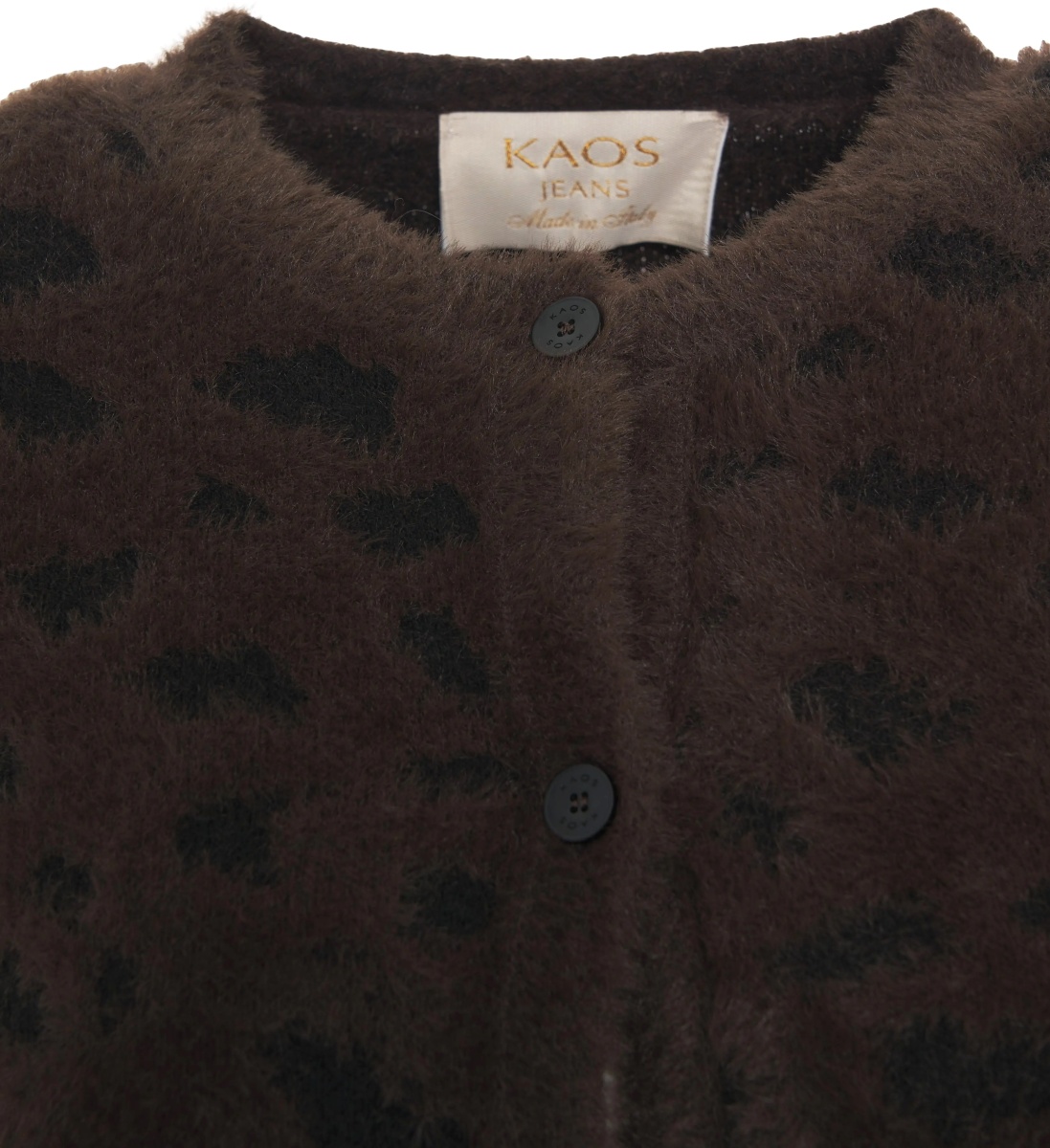 Cardigane Cardigan with animal print - Img 4