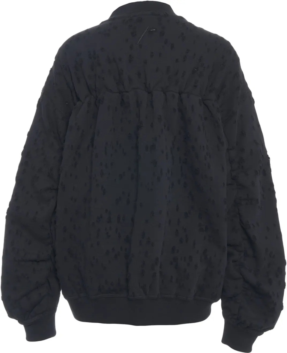 Cardigane Sweat jacket with seam details - Img 3
