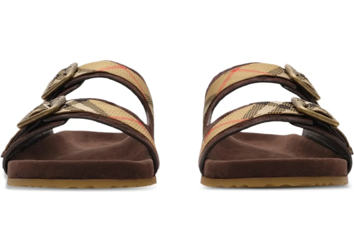Check suede Urchin Sandals - Img 2