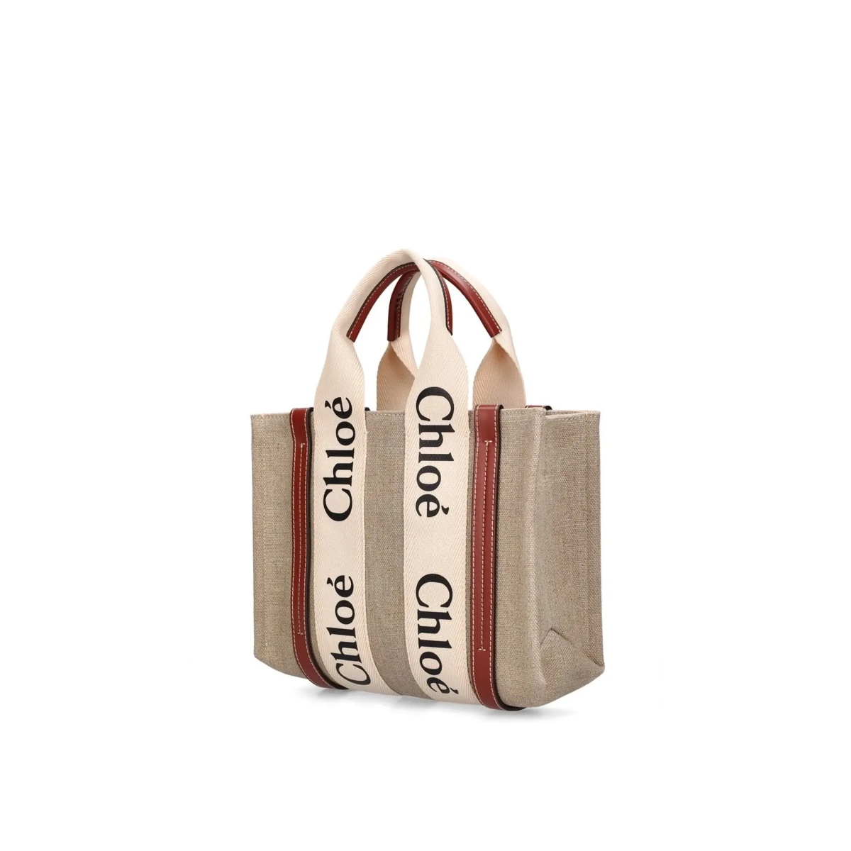Chloe' Woody Small Tote Bag - Img 2