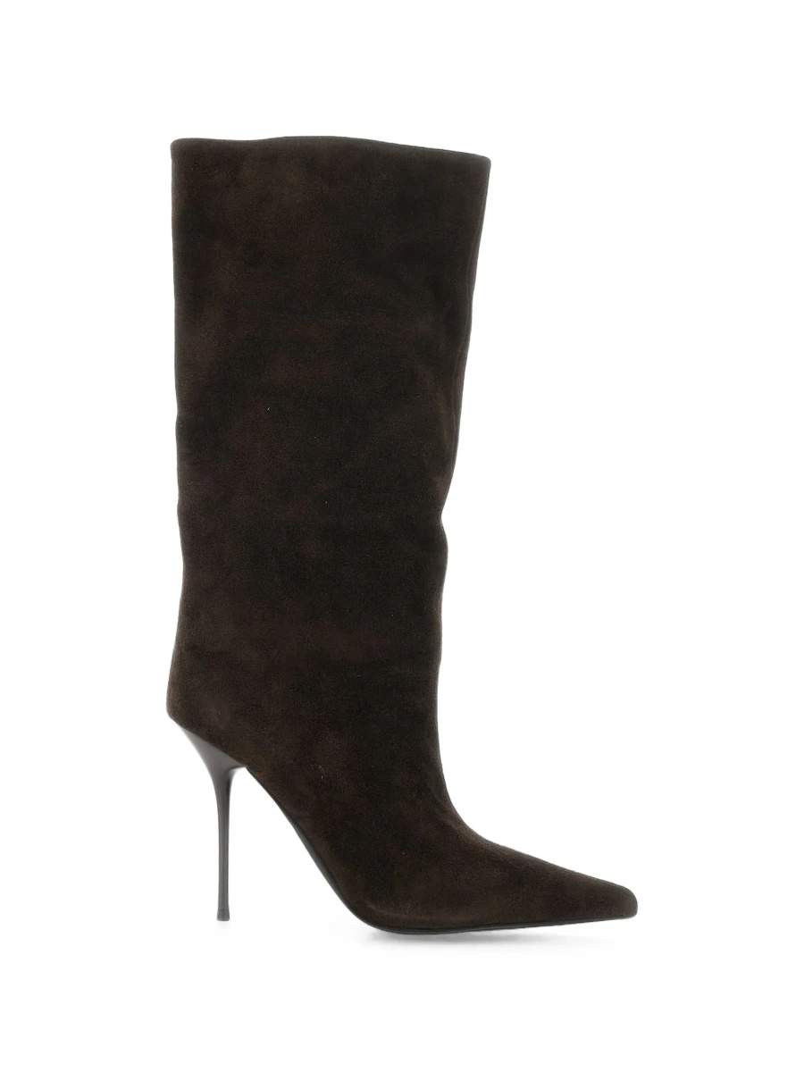 Cizme Jeffrey Campbell maro din piele intoarsa - Img 8