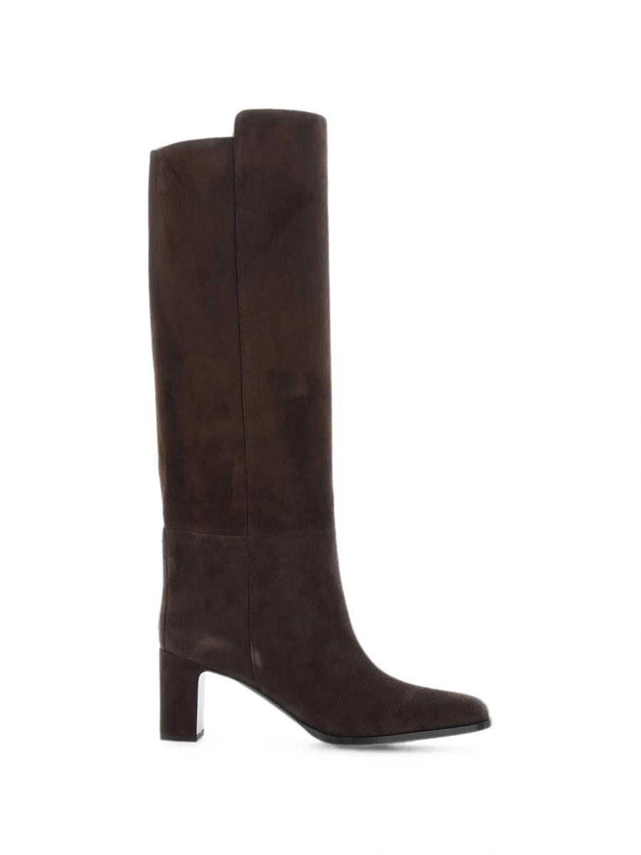 Cizme Jimmy Choo maro din piele intoarsa - Img 8