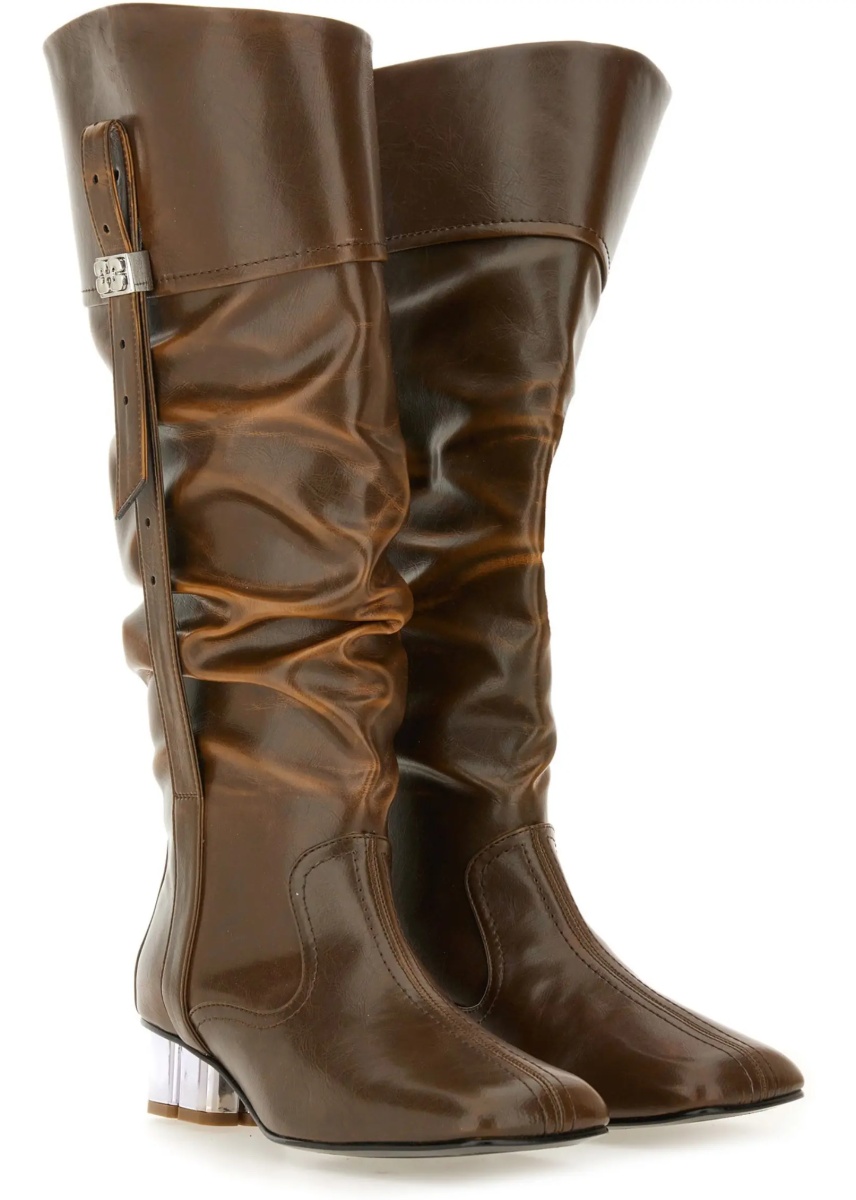 Cizme Slouchy Boot "Butterfly" - Img 2