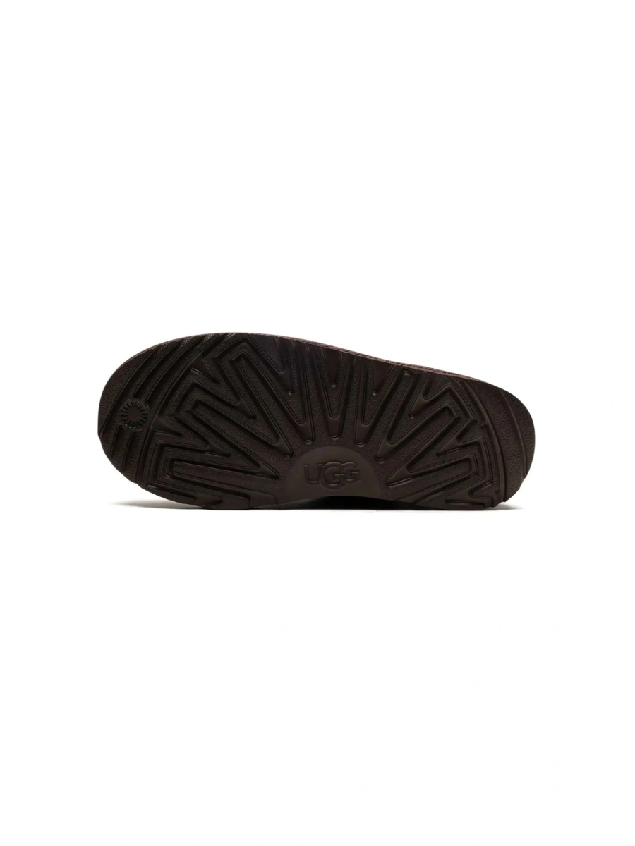 Cizme UGG Kids maro din piele intoarsa 'Ultra Mini' - Img 7