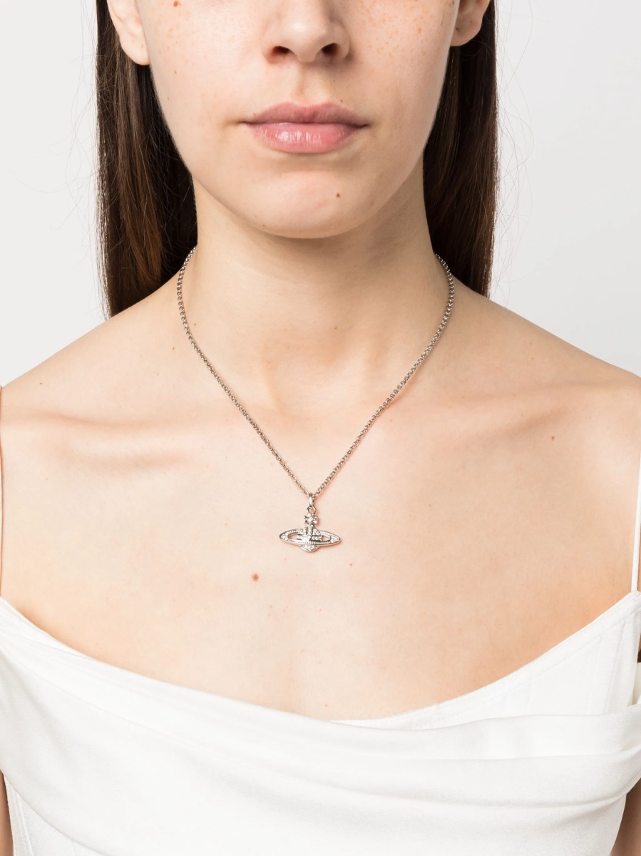 Colier Vivienne Westwood argintiu - Img 2