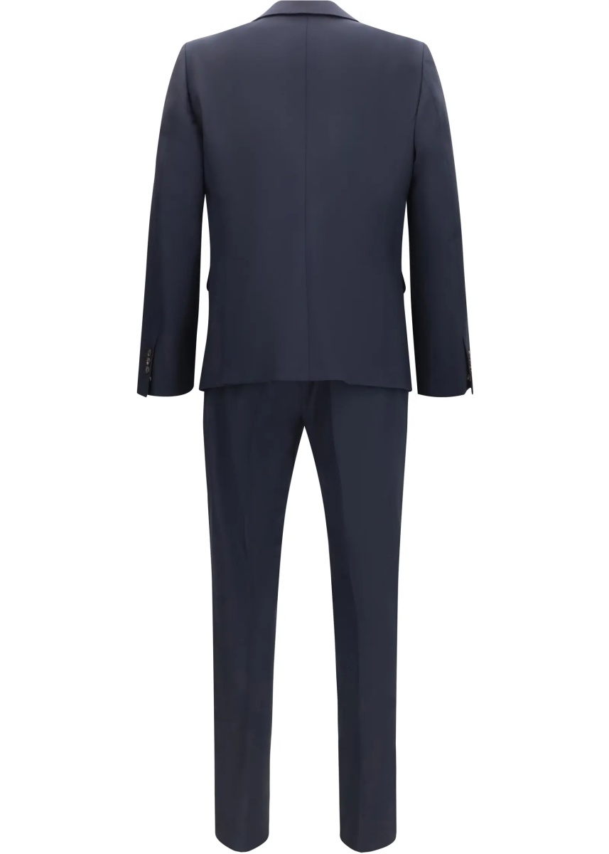 Costum Single-breasted wool-blend Suit - Img 2