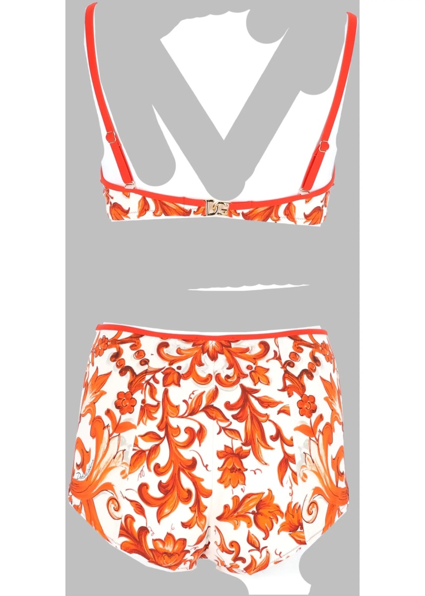 Costume Bikini Stampa Maiolica - Img 2