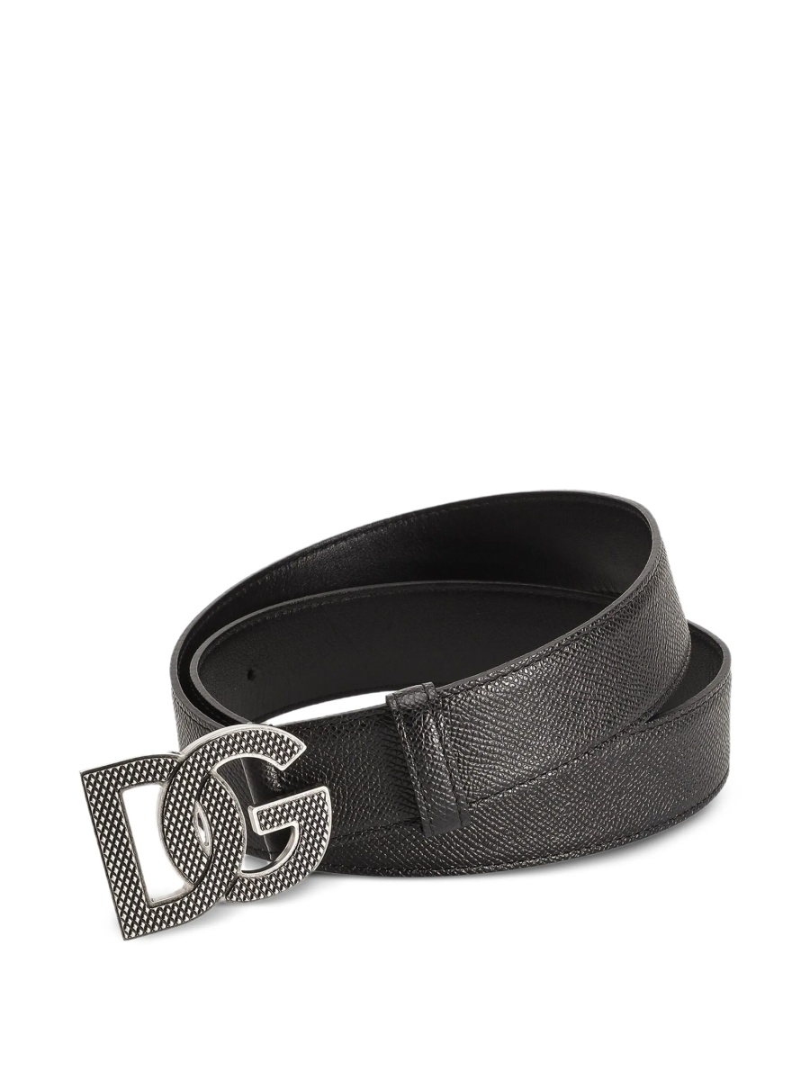 Curea Dolce &amp; Gabbana neagra din piele - Img 2