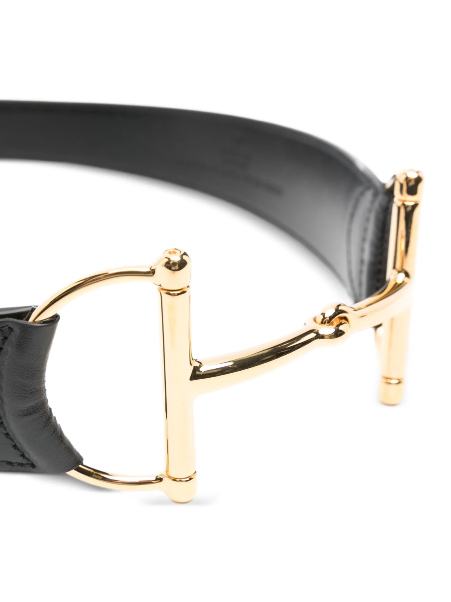 Curea Gucci Horsebit neagra - Img 3