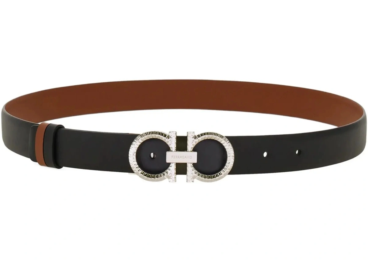 Curea Reversible and adjustable Gancini Belt - Img 6