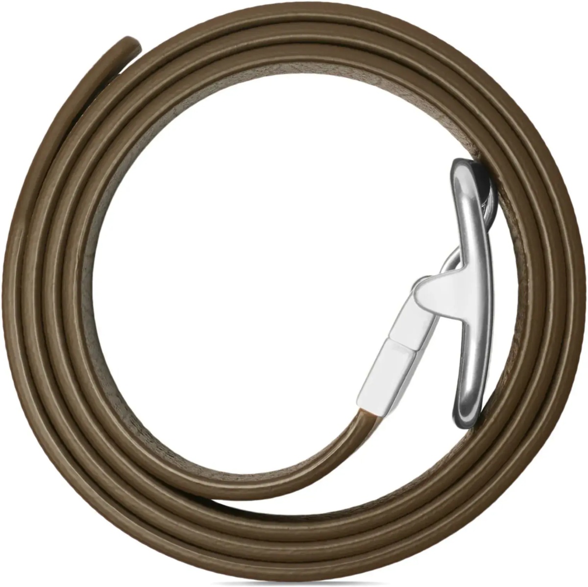Curea Reversible B Buckle Check Belt - Img 3