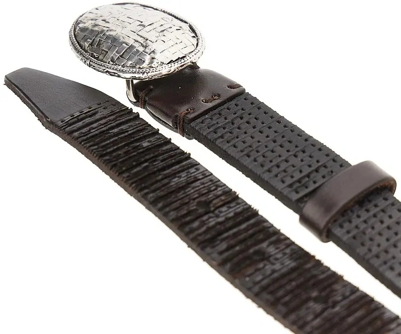 Curea Texture leather belt - Img 2