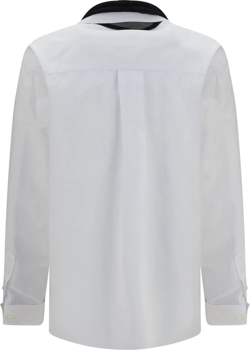 Esarfa Cotton poplin Scarf Shirt - Img 2